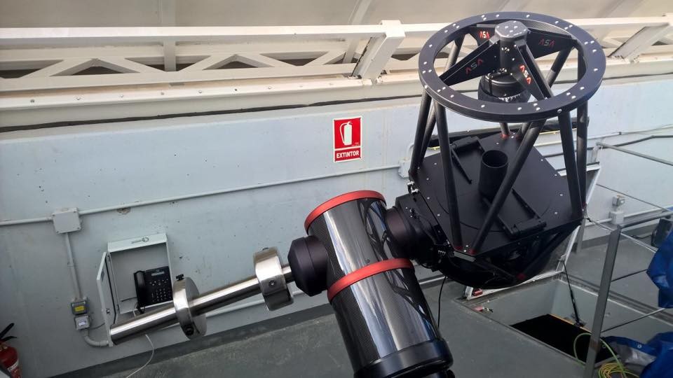 ASA400 on DDM85 in Observatory Spain