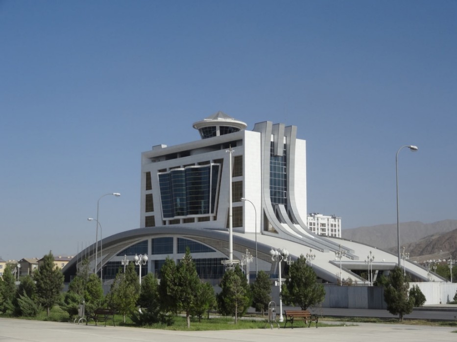 ASA AZ800 Turkmenistan building