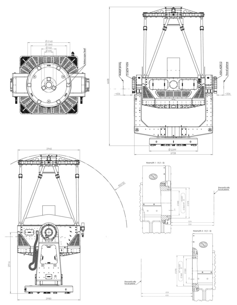 ASA AZ2500 technical details