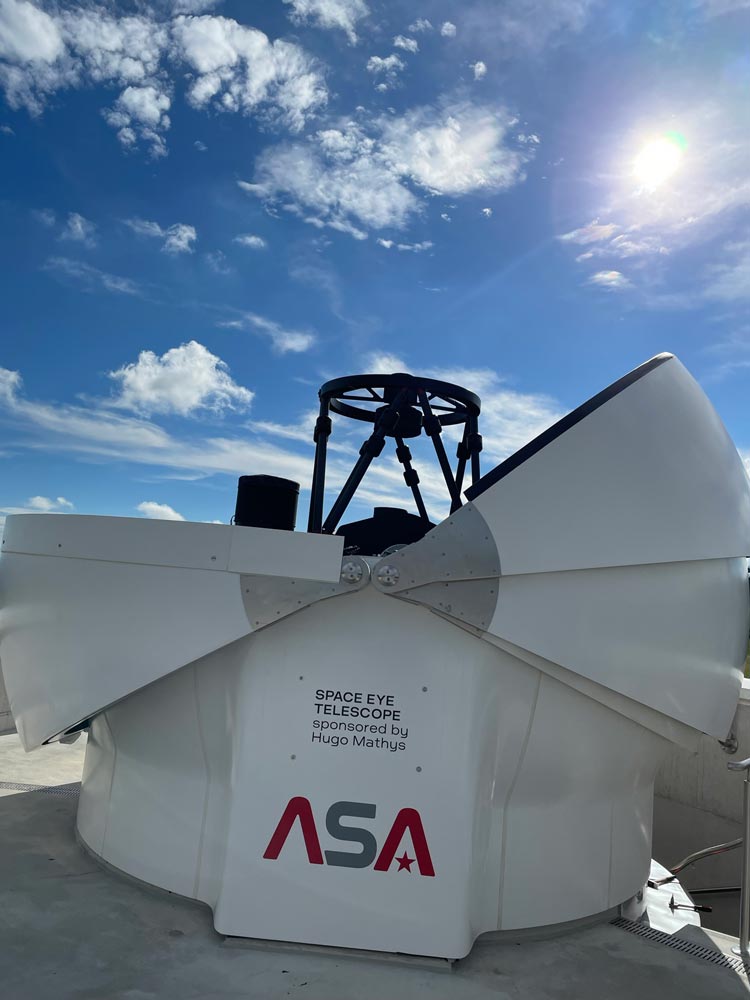 ASA AZ1000 and ASA Dome, large telescope